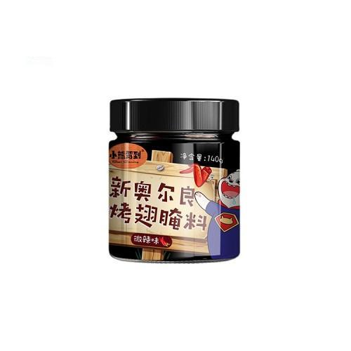 小熊驾到新奥尔良烤翅腌料 （微辣）瓶 140g