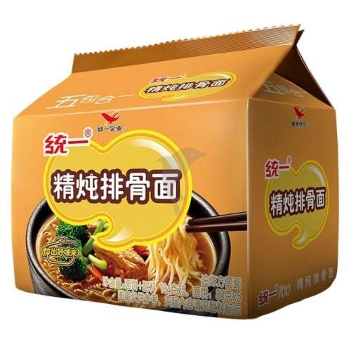 统一 清炖排骨面 五连包