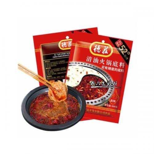 德庄 清油火锅底料300g 