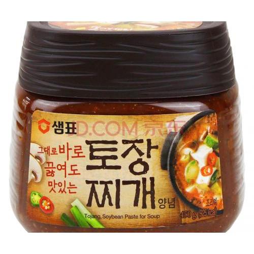韩式黄豆酱 黑盒450g 