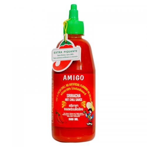amigo hot chilli sauce 500ml
