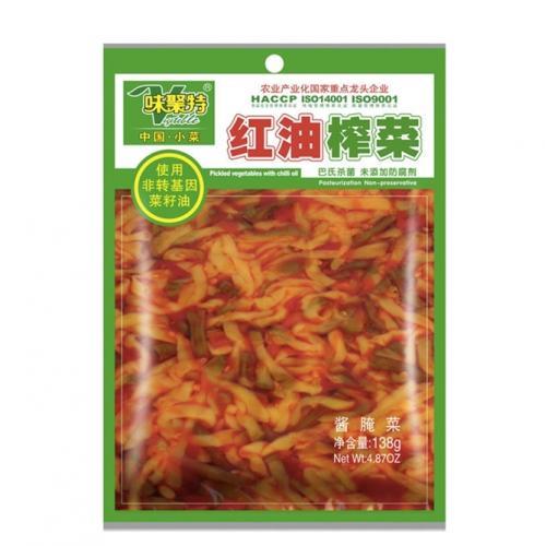  味聚特 红油榨菜 138g  