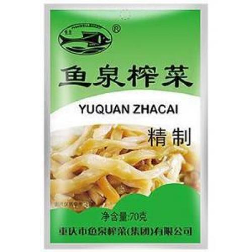 鱼泉榨菜 精致榨菜 70g 5包（31/01/24）