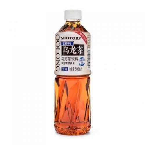 三得利无糖乌龙茶500ml