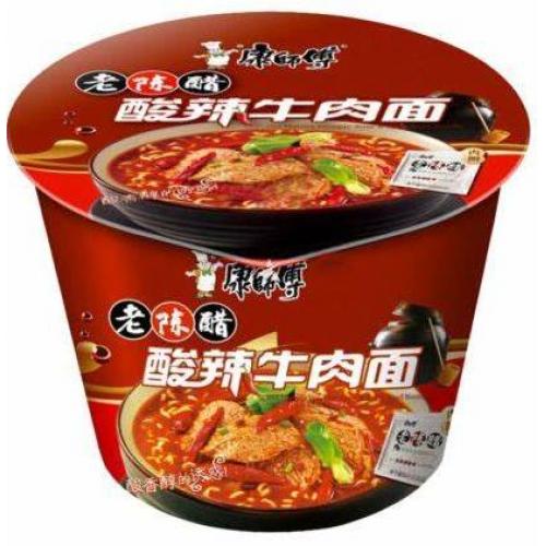 康师傅 酸辣牛肉桶面
