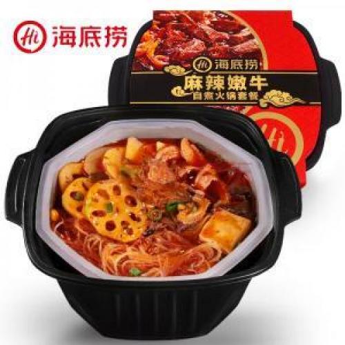 海底捞 麻辣嫩牛肉自煮火锅380G