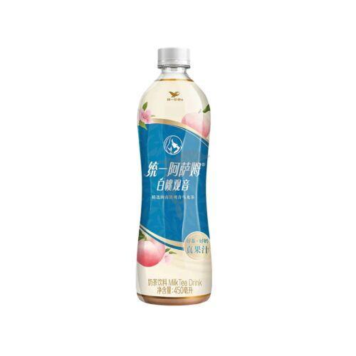 统一 阿萨姆白桃观音奶茶 450ML