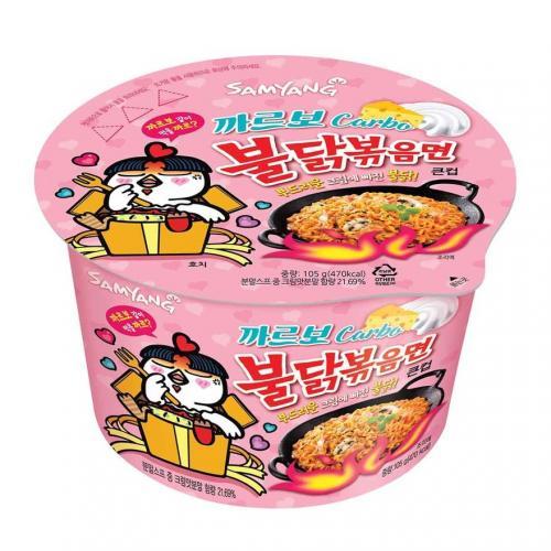 三养辣鸡 奶油味 拌面 105g {中文版}