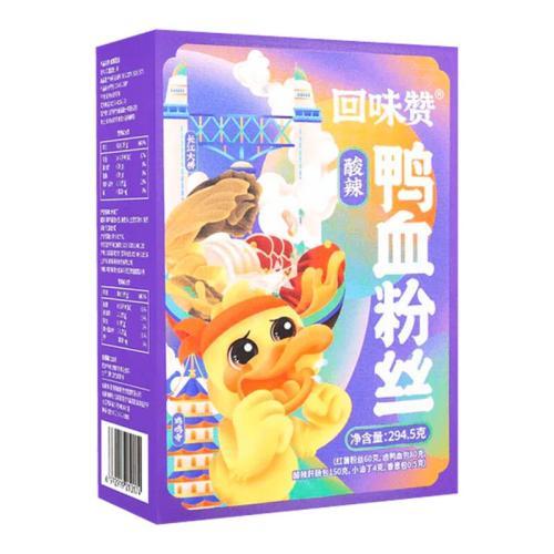 回味赞 鸭血粉丝 酸辣味 294.5G （11/02/2024））