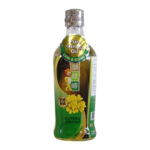 狮球牌 纯正花籽油 600Ml