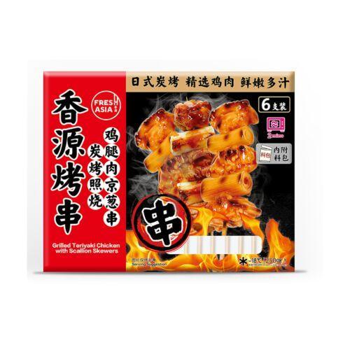 香源 炭烤照烧鸡腿肉京葱串