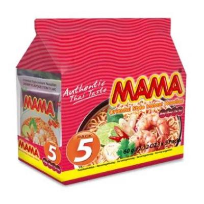 妈妈 冬阴功 酸辣虾清汤面 5*60g