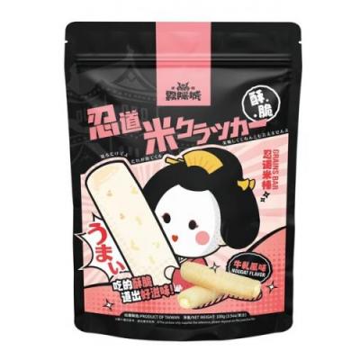 雾隐城 忍道米棒 牛轧味 100G