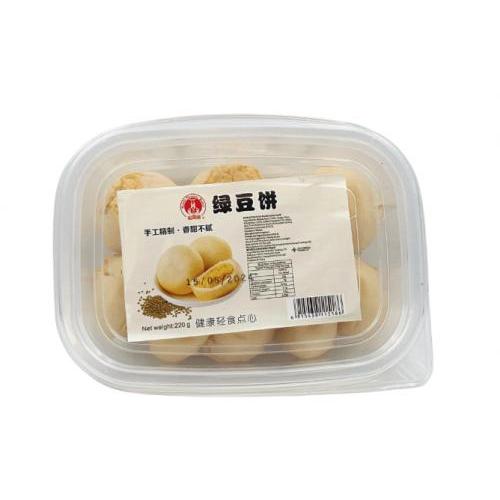 榕凤禧 绿豆饼 220G