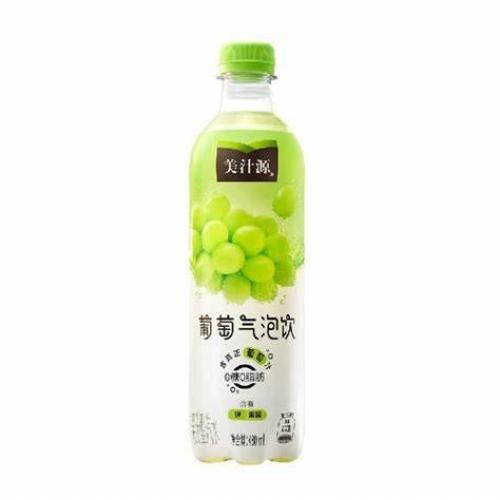 美汁源 葡萄气泡水 480ML