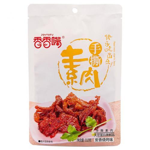 香香嘴 手撕素肉 烧烤味 112G