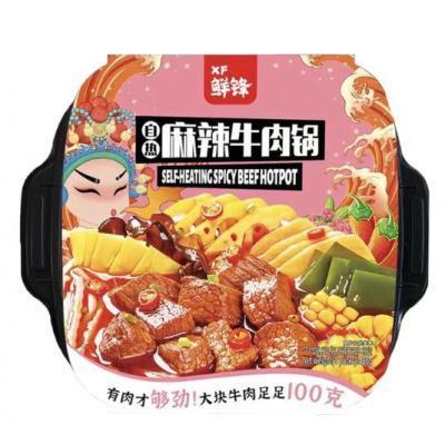 鲜锋自热火锅 麻辣牛肉480g