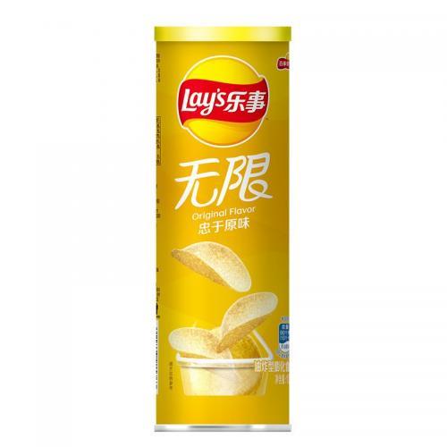 乐事 无限薯片 原味 90G