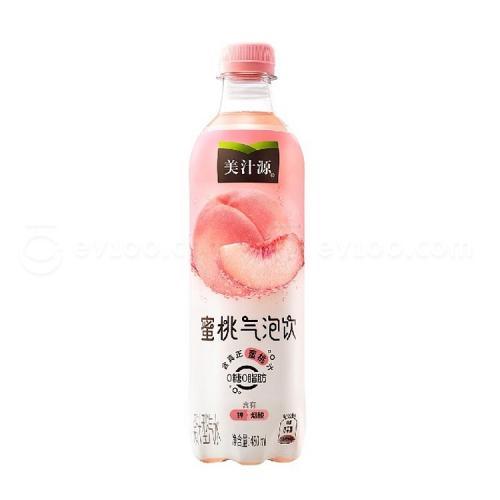 美汁源 蜜桃气泡水 480ML