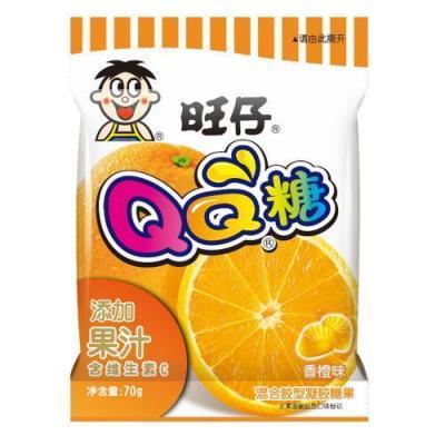 旺仔 QQ糖 香橙味 70G