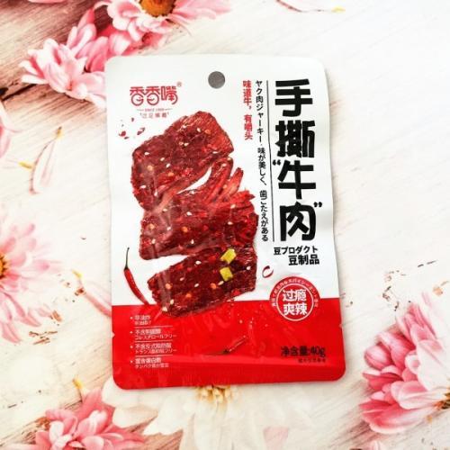 香香嘴 手撕素牛肉 爽辣味 40G