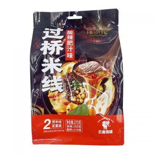 滇小饱 酸辣肥汁米线 275g