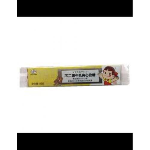 不二家 牛乳夹心软糖 巧克力味 40g