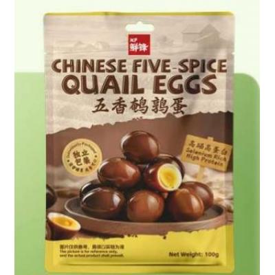 鲜锋 五香鹌鹑蛋 100g