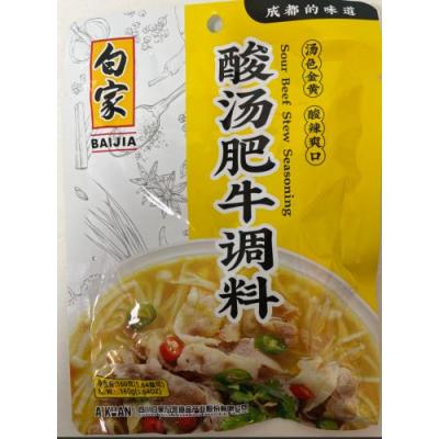 白家酸汤肥牛调料160G