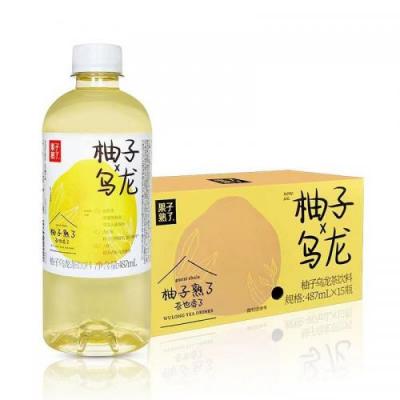 果子熟了 柚子乌龙茶 487ml