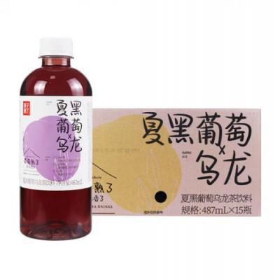 果子熟了 夏黑葡萄乌龙茶 487ml