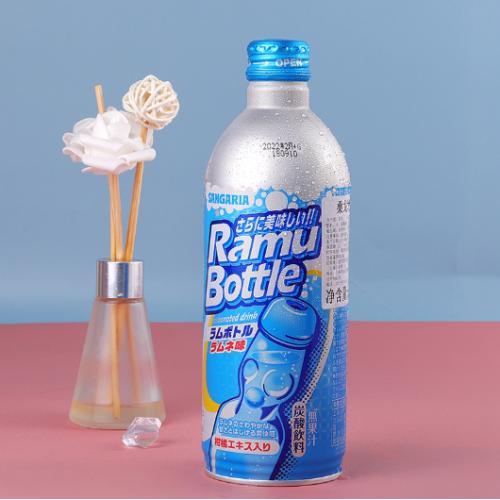 日本进口三佳丽碳酸饮料 原味 500ml