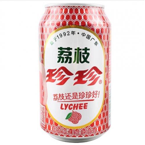 珍珍汽水荔枝味 330ml