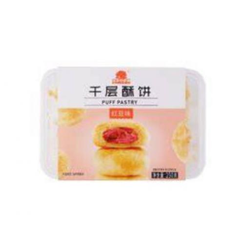 果子町千层酥饼红豆味 250g