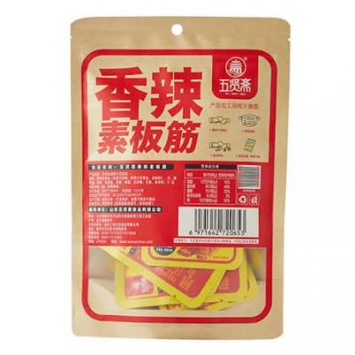 五贤斋素板筋 香辣 100g