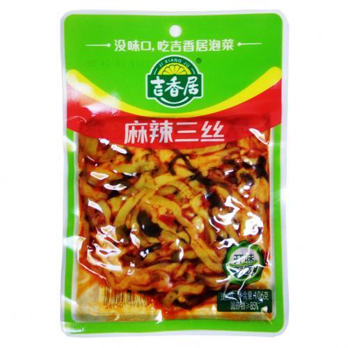 吉香居麻辣三丝 106g