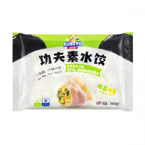 功夫 素水饺-韭菜&鸡蛋 360g