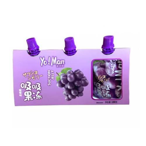 超友味 吸吸果冻（葡萄味）180g