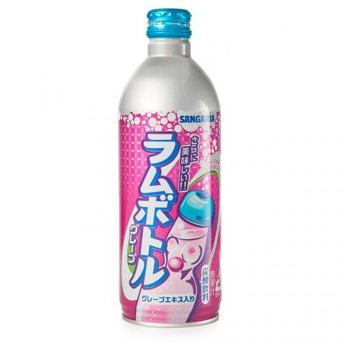 日本三佳利 波子汽水 葡萄 500ml