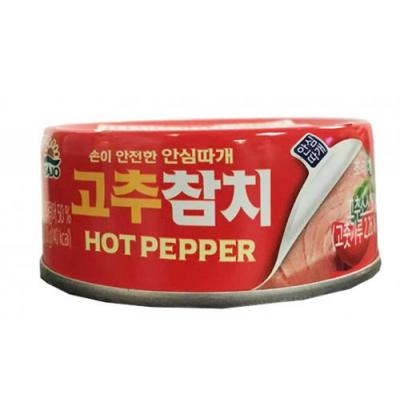 Sajo Canned Hot Pepper Tuna 100g