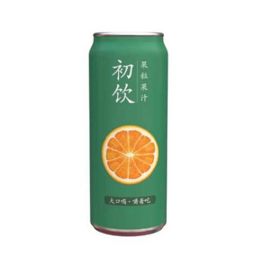 初饮初乐 橙子味 500ML