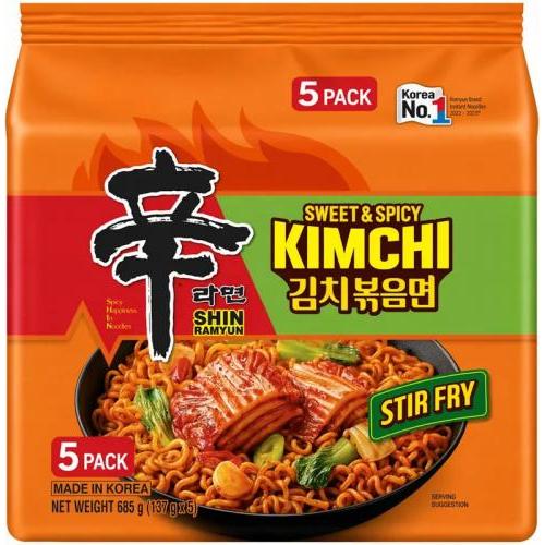 辛 泡菜拌面 685g