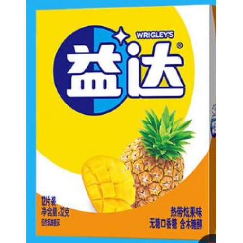 益达 热带炫果味 12片装