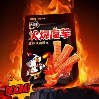 盐津铺子-大魔王火爆魔芋（三养火鸡酱味）150g