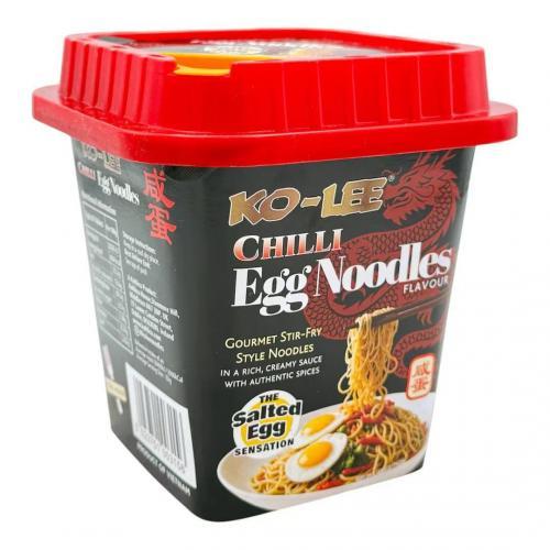KO-LEE 辣味鸡蛋方便面盒装 92g