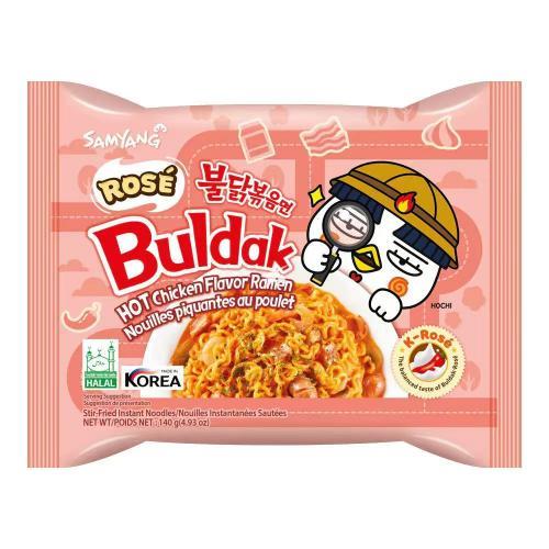 三养奶油火鸡面奶油玫瑰味出口版 140g