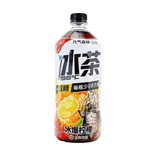 元⽓森林 冰爆柠檬冰茶 900 ml