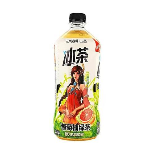元⽓森林 葡萄柚冰绿茶 900 ml