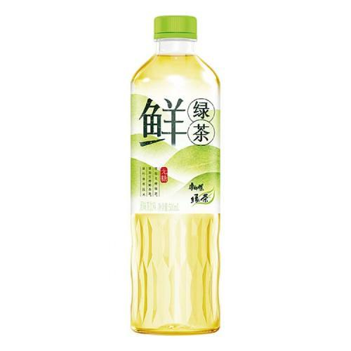 康师傅 鲜绿茶（无糖） 500ml