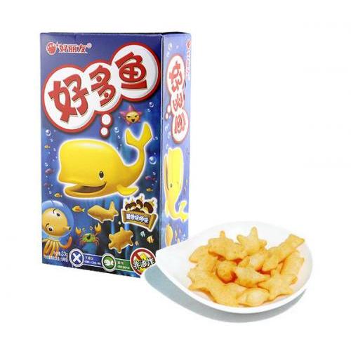好丽友-好 多鱼脆香烧烤味 33g